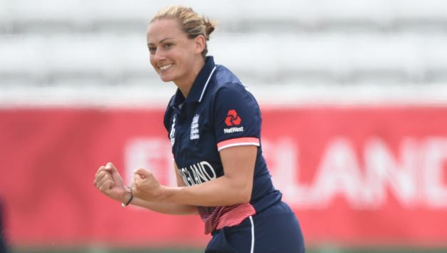 Laura Marsh's 4 for 45 was enough to restrict Sri Lanka for 204 for eight © Getty Images