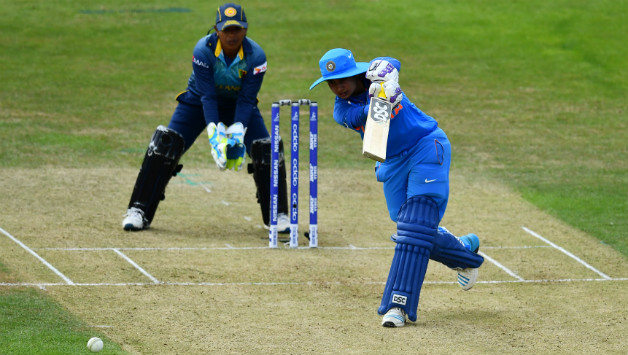 Mithali Raj scored her 48th fifty © AFP