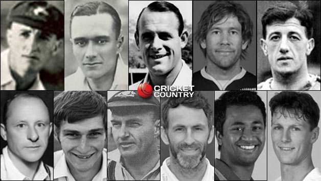 Leo O’Brien (courtesy: localhistory.kingston.vic.gov.au), Buddy Oldfield (courtesy: eBay), Norman O’Neill, Tuppy Owen-Smith, Jacob Oram, Bert Oldfield, Chris Old, Bill O’Reilly (courtesy: Wikimedia Commons), Graham Onions, Pragyan Ojha, Shayne O’Connor © Getty Images (barring Leo O’Brien, Buddy Oldfield, Bill O’Reilly)