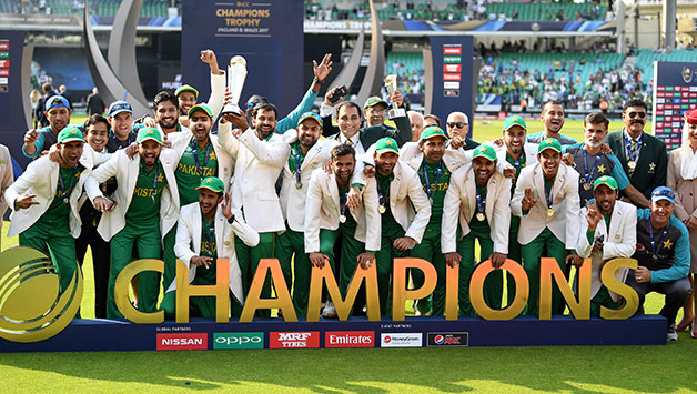 Each of the 15 Pakistani players of the national team will be rewarded Rs. 10 million while each of the 13 members of the team management will be given Rs. 5 million in addition to their monthly salaries © Getty Images