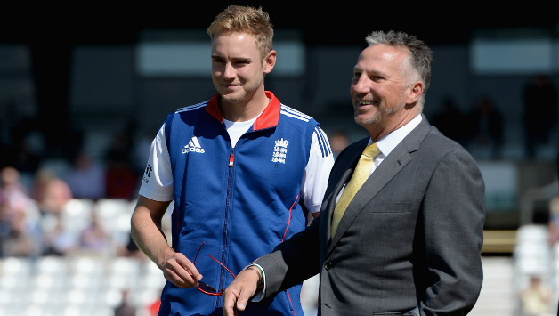 Stuart Broad and Ian Botham © Getty Images