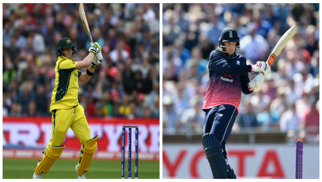 Steven Smith and Joe Root © Getty Images