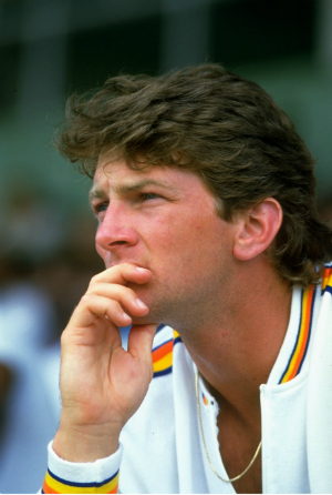 One wonders what was going through the mind of Greg Thomas © Getty Images