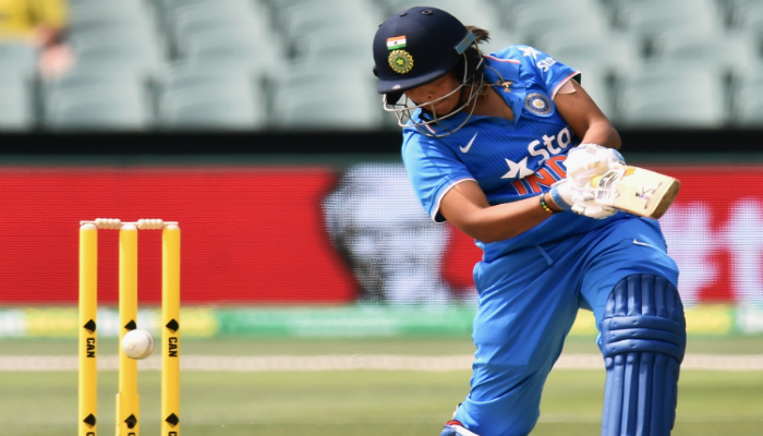 That trademark Veda Krishnamurthy cover drive © Getty Images