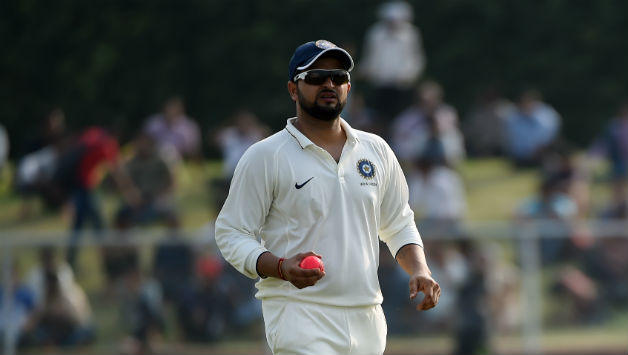Suresh Raina is leading India Blue © AFP