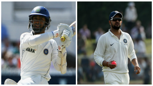 Dinesh Karthik and Suresh Raina © AFP