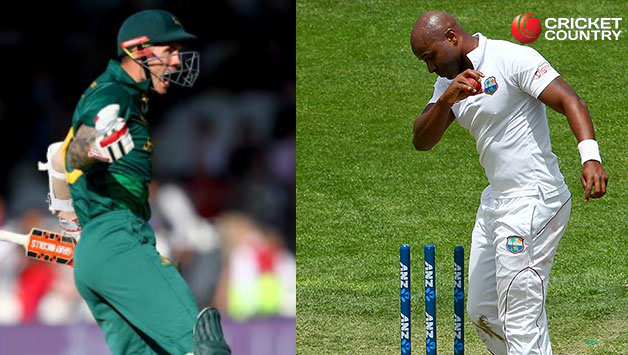 Alex Hales and Tino Best © Getty Images