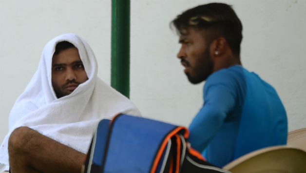 Rohit Sharma and Hardik Pandya © AFP