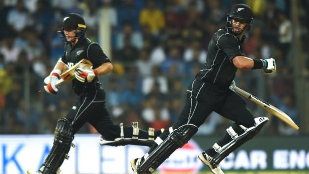 Tom Latham and Ross Taylor added 201 runs for the fourth wicket © AFP