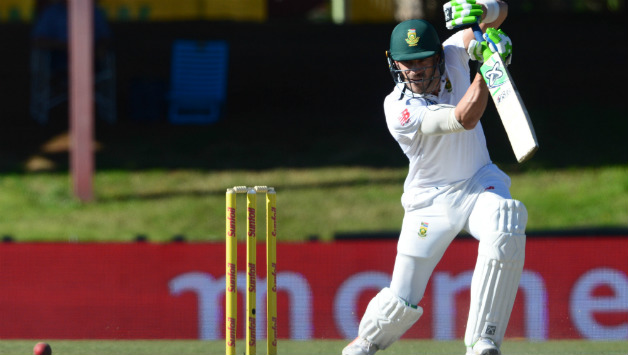 Faf du Plessis scored a fine hundred in Bloemfontein Test (Image courtesy: Getty)
