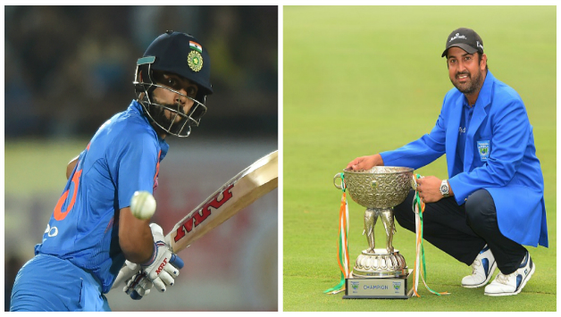 Virat Kohli and Shiv Kapur © AFP and Getty Images