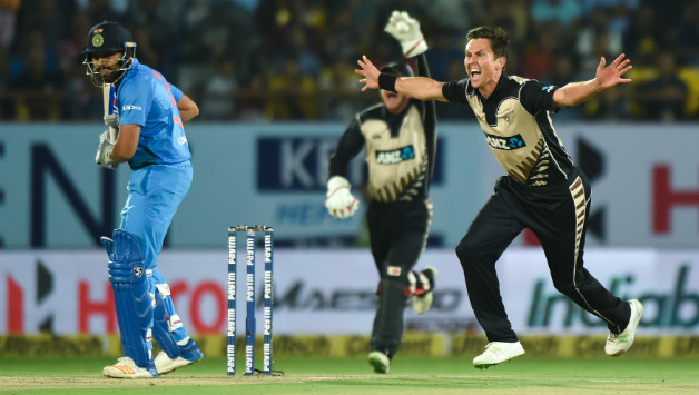 India won the New Zealand series 2-1 © AFP