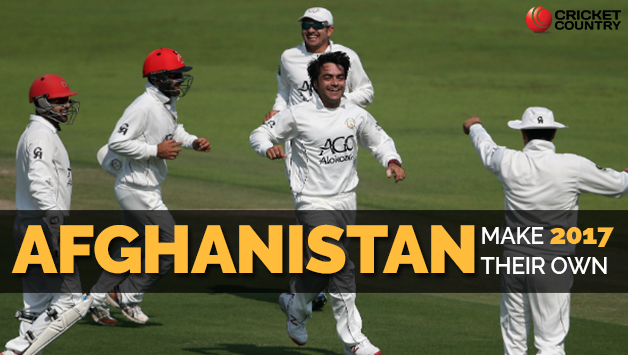 Afghanistan made the right noise in 2017 © Getty Images