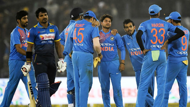 India thrashed Sri Lanka by 93 runs in the 1st T20I at Cuttack © AFP 