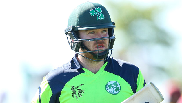 Paul Stirling steadied the ship with a ton © Getty Images