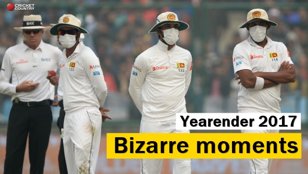 Sri Lanka cricketers wearing masks © AFP
