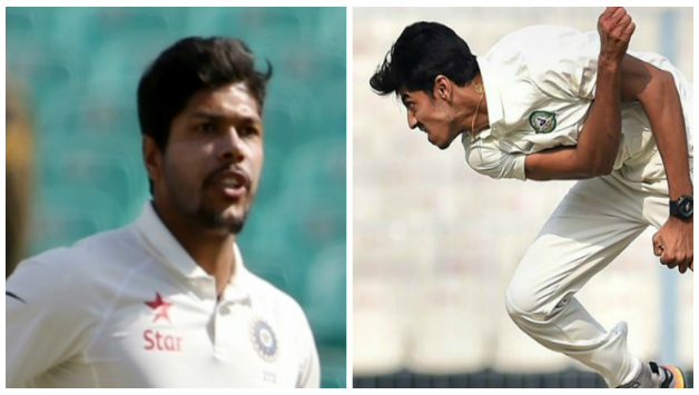 Umesh Yadav and Rajneesh Gurbani © IANS and PTI 