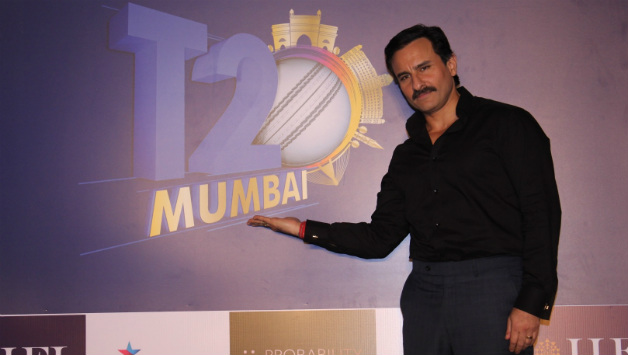 Saif Ali Khan at the launch of MCA's cricket league © IANS