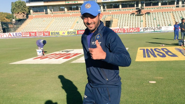 Faiz Fazal. Photo Courtesy: BCCI Twitter Handle