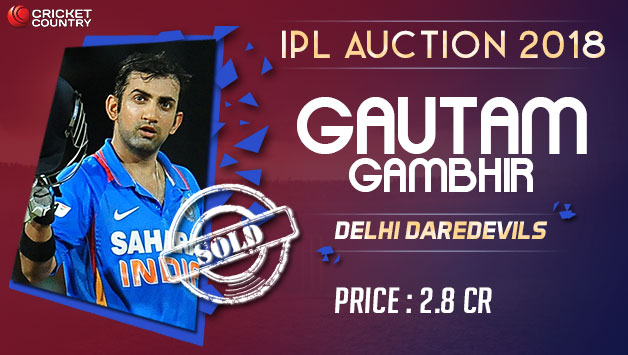 Gautam Gambhir © AFP