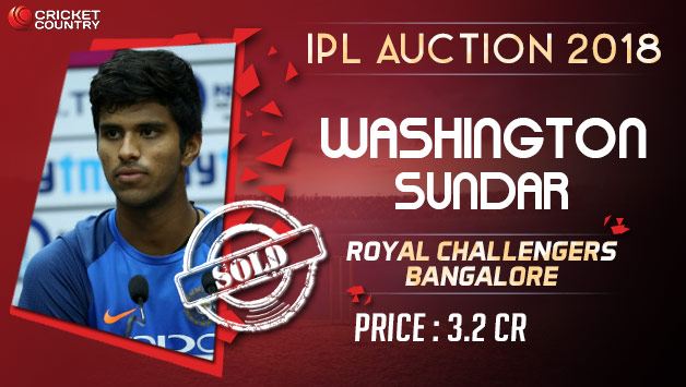 Washington-Sundar