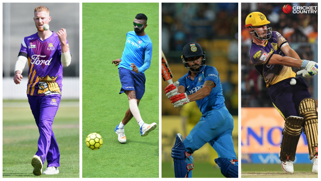 Ben Stokes, KL Rahul, Manish Pandey and Chris Lynn were some of the highest bid players on Day 1 of auction © AFP & Getty Images