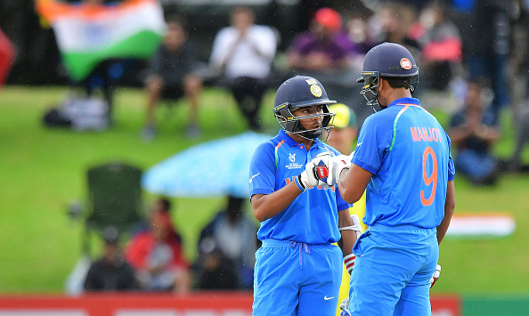 Prithvi Shaw and Manjot Kalra © Getty Images