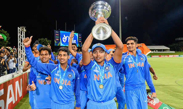 India lifted the U-19 World Cup trophy for the fourth time © Getty Images