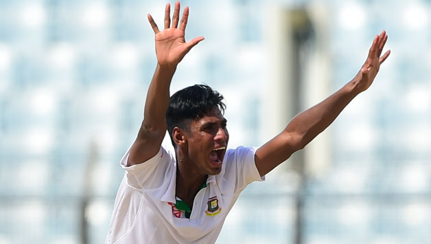 Mustafizur broke the Mendis- de Silva partnership © AFP