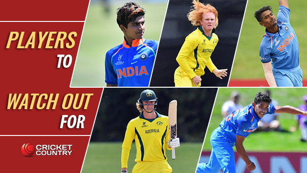 Top row (from left to right): Shubman Gill, Lloyd Pope, Anukul Roy Bottom row (left to right): Chris Edwards, Shivam Mavi © Getty Images