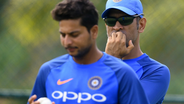 Kuldeep said Dhoni took away half the load of making South Africa debut © AFP