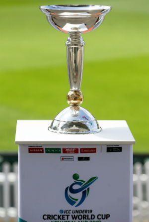 India and Australia clash on Saturday for the coveted ICC U19 WC Trophy © Getty Images