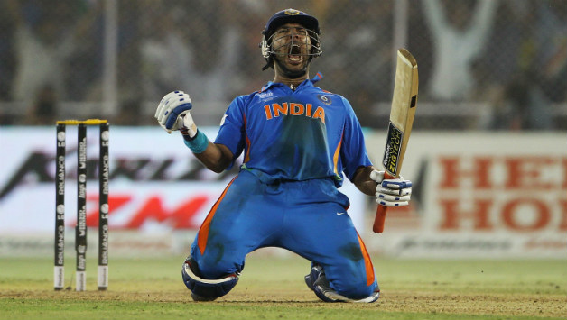 Yuvraj Singh was India's key architect in the 2011 World Cup triumph © Getty Images