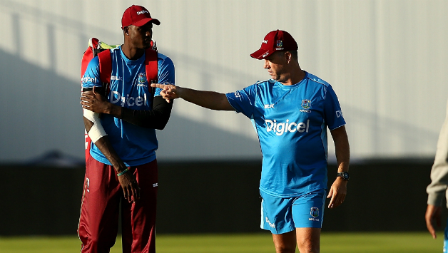 Jason Holder and Stuart Law © Getty Images