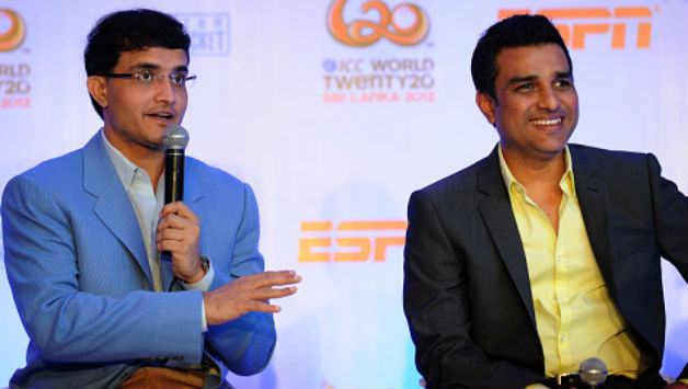 Sourav Ganguly (left) and Sanjay Manjrekar later became good friends but that wasn’t the case in India’s tour of Australian in 1991-92   © Getty Images