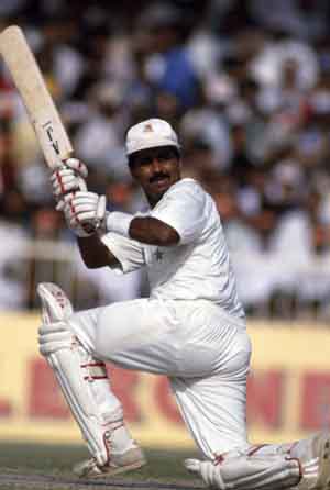 Javed Miandad played a wonderful knock against India in Austral-Asia Cup final in April 1986 © Getty Images (File Photo) 