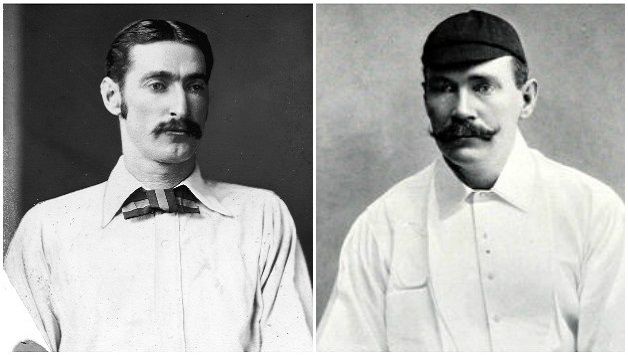 Fred Spofforth (left) and Jim Phillips © Getty Images