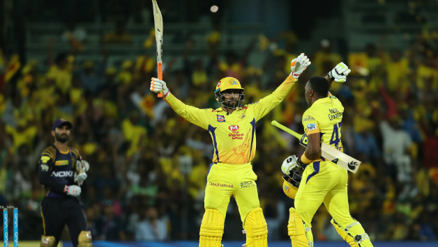 Ravindra Jadeja finished the game in style for Chennai © BCCI