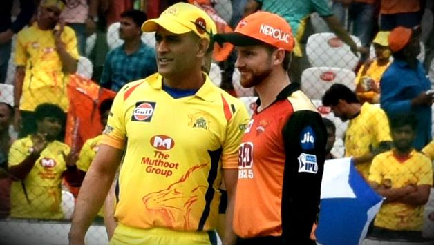 Kane Williamson with MS Dhoni © IANS