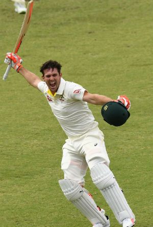Mitchell Marsh scored his maiden Test ton at Perth during Ashes 2017-18 © Getty Images