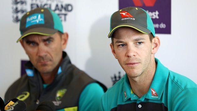 Justin Langer Tim Paine England Australia 2018