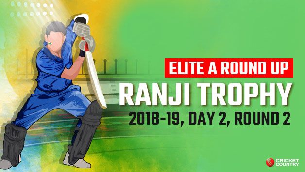 Here's what happened on Day 2 of the Elite A Round 2 match of the Ranji Trophy 2081-19 season between Saurashtra and Railways at Rajkot.