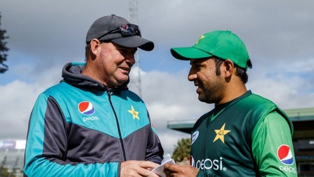 Mickey Arthur and Sarfraz Ahmed