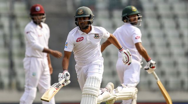 Debutant opener Shadman Islam and skipper Shakib Al Hasan hit a fifty each to put Bangladesh into a comfortable position © AFP
