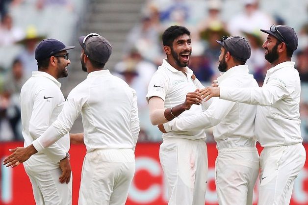Jasprit Bumrah also eclipsed a 39-year-old record to become the highest wicket-taker by an Indian on debut in a calendar year with 45 wickets and counting. @ Twitter/BCCI
