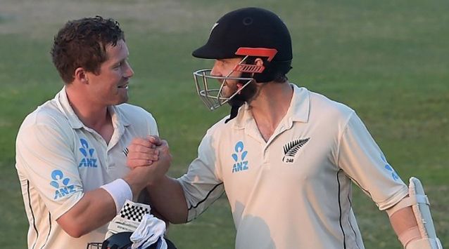 Record-breaking Yasir Shah had to share the day's honours with New Zealand skipper Kane Williamson on Thursday as the third and final Test heads towards a gripping final day in Abu Dhabi.