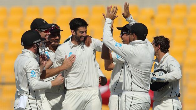 Somerville took two wickets off successive balls to bring New Zealand within sight of a series-clinching victory