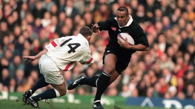 Jonah Lomu played 63 Tests for New Zealand, scoring 37 international tries