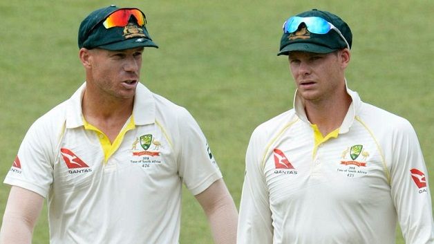 David Warner and Steve Smith. @ AFP