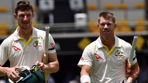 Cameron Bancroft, David Warner